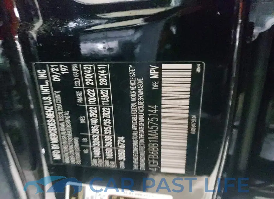 4JGFB6BB1MA575144# 14