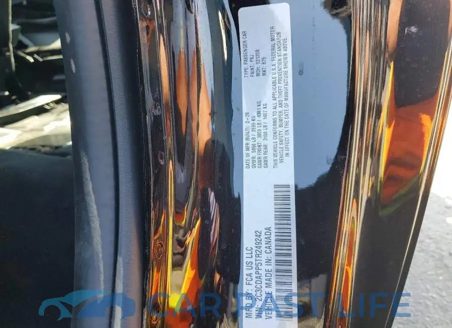 2C3CDAPP5TR249242# 13