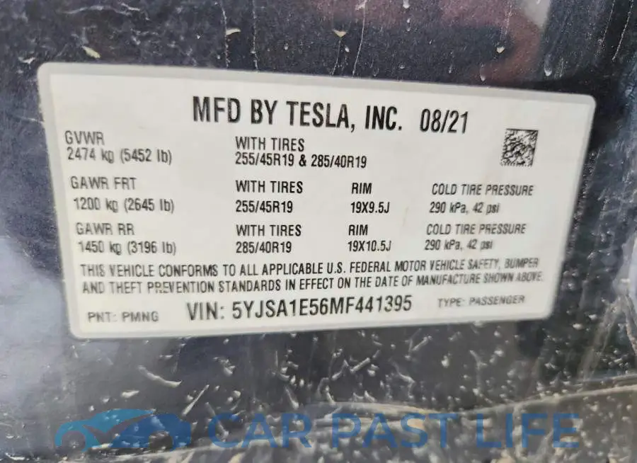 5YJSA1E56MF441395# 13