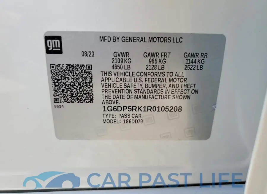 1G6DP5RK1R0105208# 12