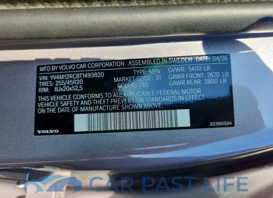 YV4M12RC8T1493820# 13