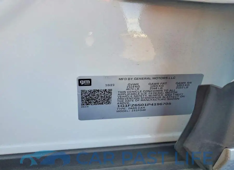 1G1FZ6S01P4196705# 12