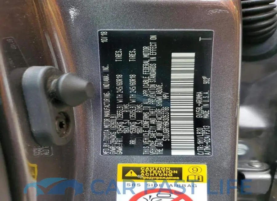 5TDJGRFH6KS053786# 13