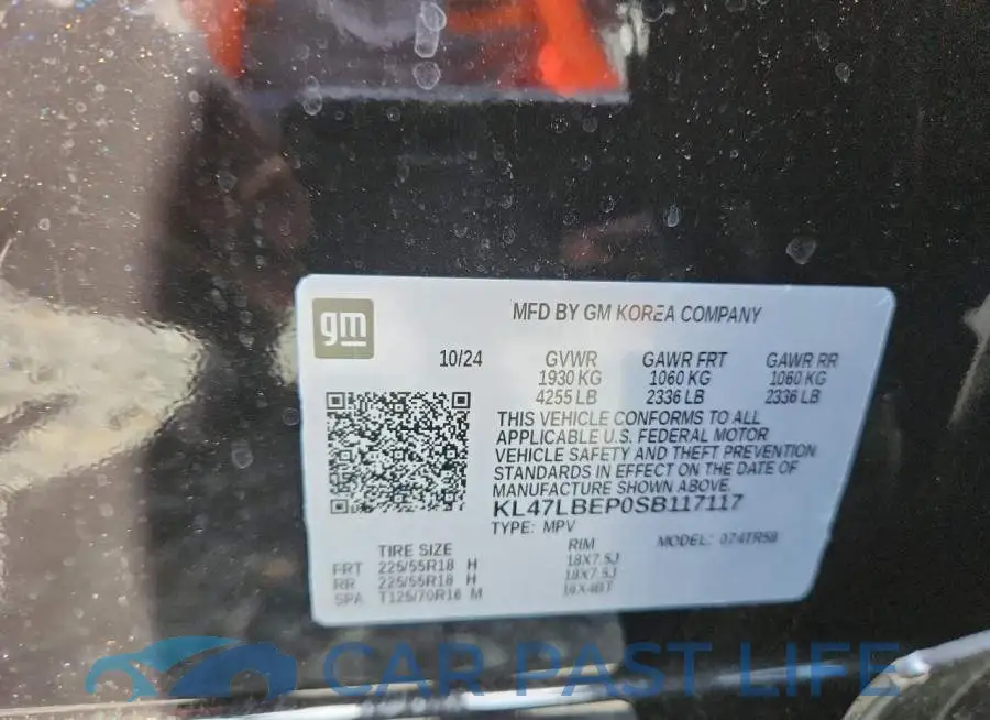 KL47LBEP0SB117117# 13