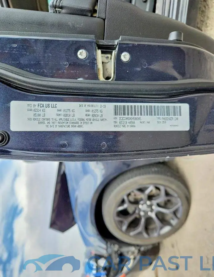 2C3CCAAGXKH590345# 12