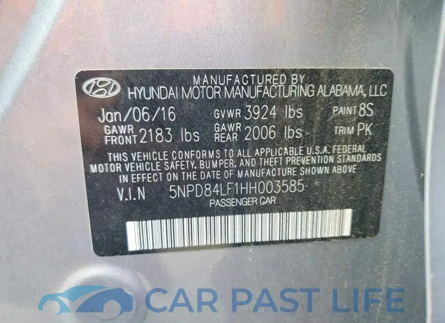 5NPD84LF1HH003585# 12