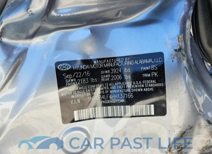 5NPD84LF4HH137166# 12