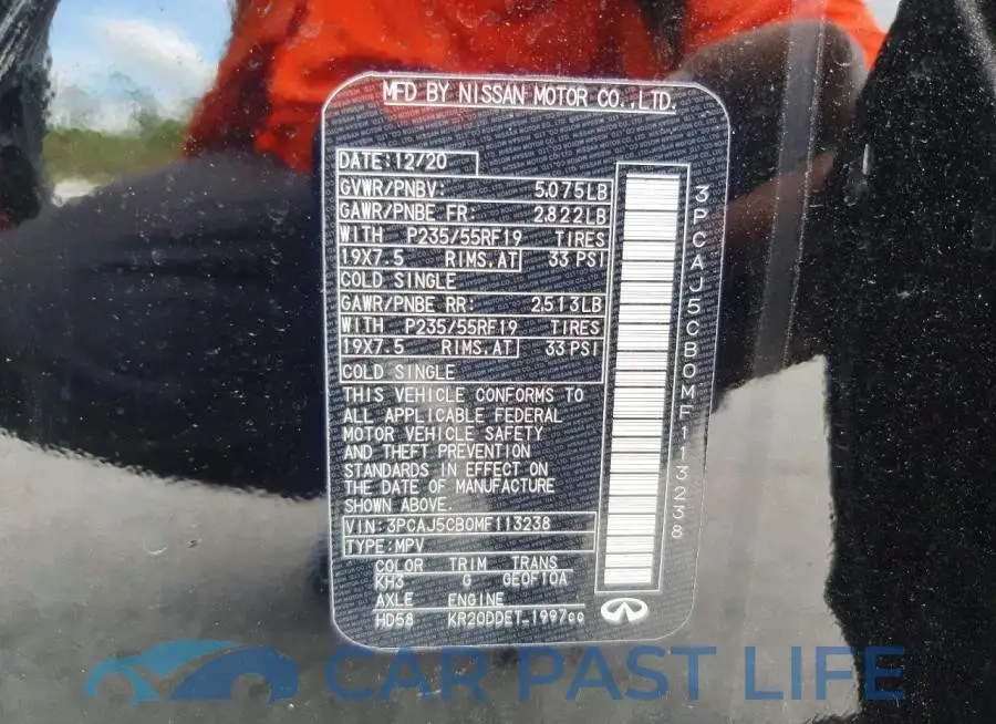 3PCAJ5CB0MF113238# 14