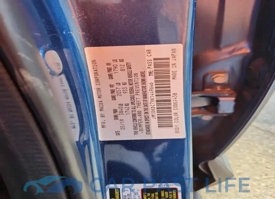 JM1DKDC7XK1449646# 13