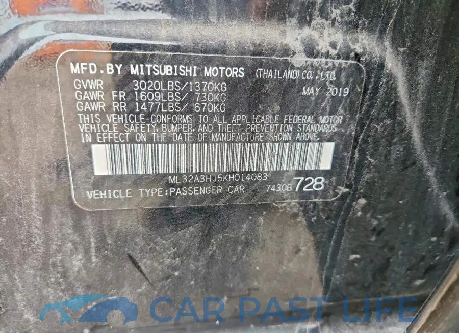 ML32A3HJ5KH014083# 12