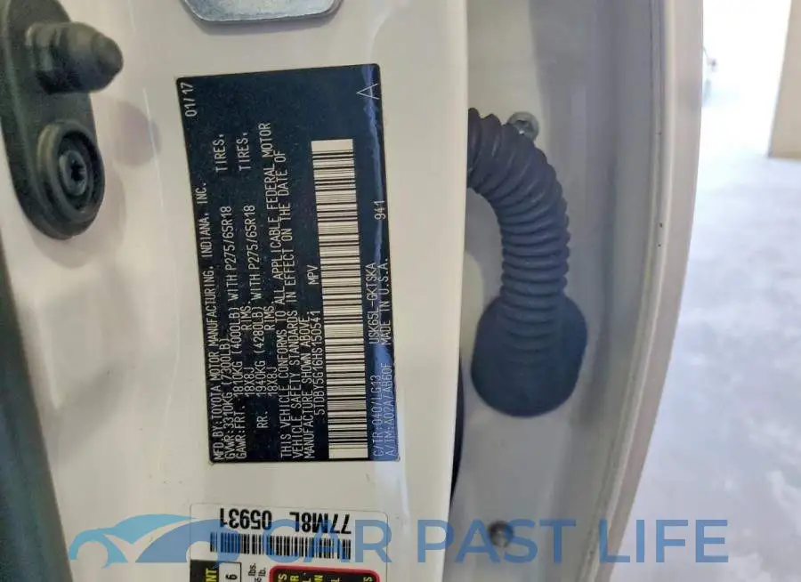 5TDBY5G16HS150541# 13