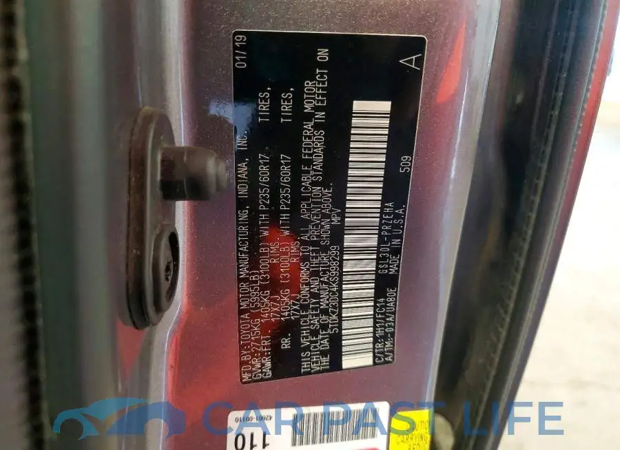 5TDKZ3DC4KS998299# 13