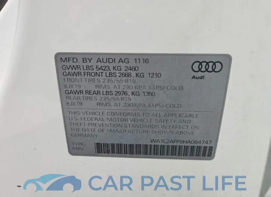 WA1L2AFP8HA084747# 14