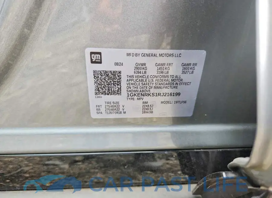 1GKENRKS1RJ216199# 13