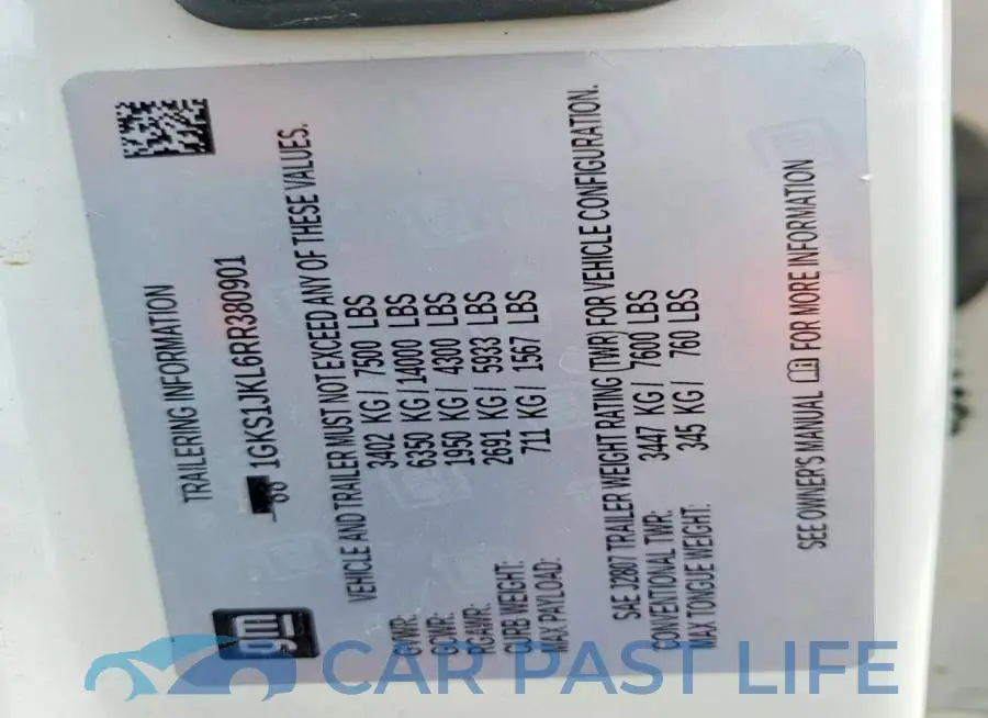 1GKS1JKL6RR380901# 14
