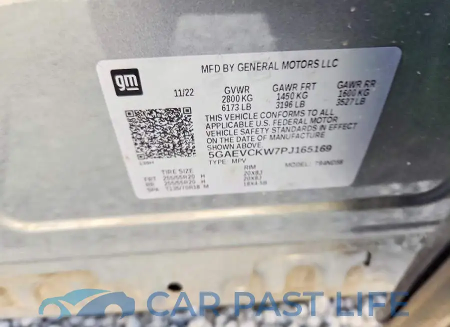 5GAEVCKW7PJ165169# 14