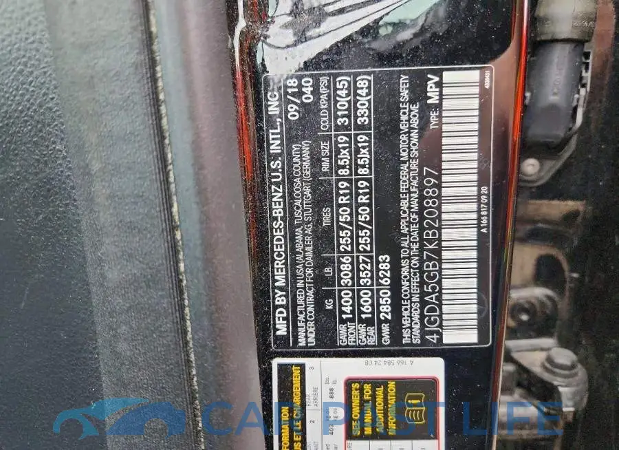 4JGDA5GB7KB208897# 12