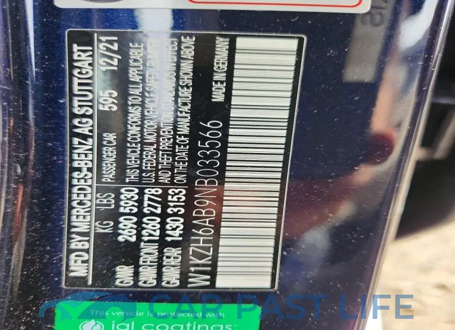 W1KZH6AB9NB033566# 12