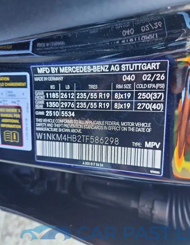 W1NKM4HB2TF586298# 12