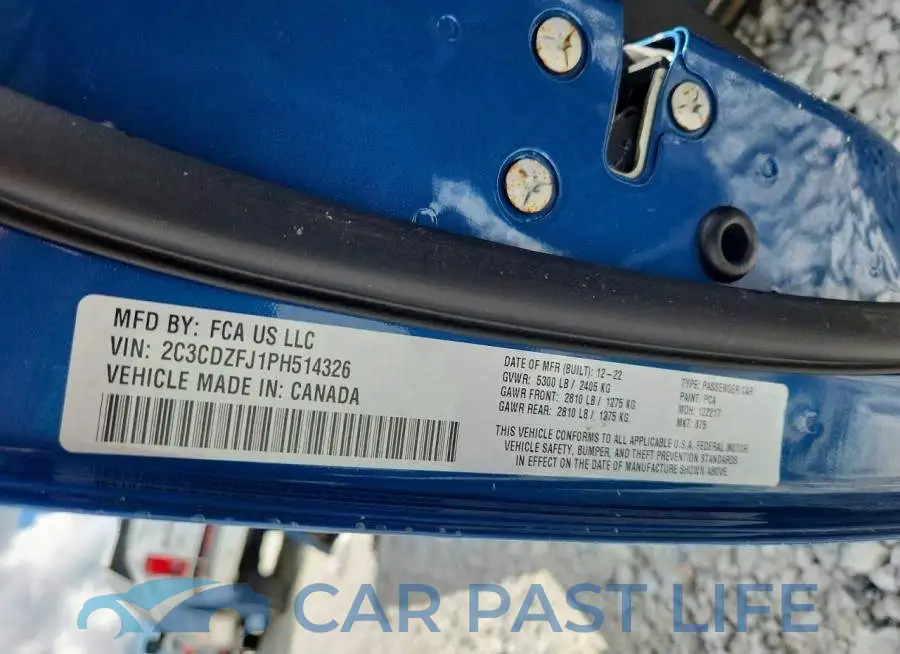 2C3CDZFJ1PH514326# 12