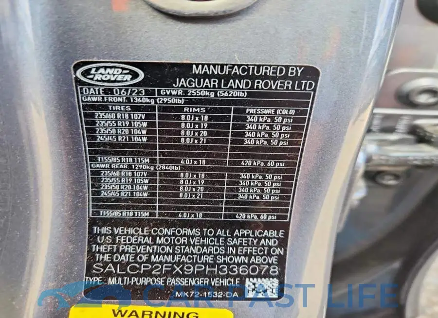 SALCP2FX9PH336078# 13