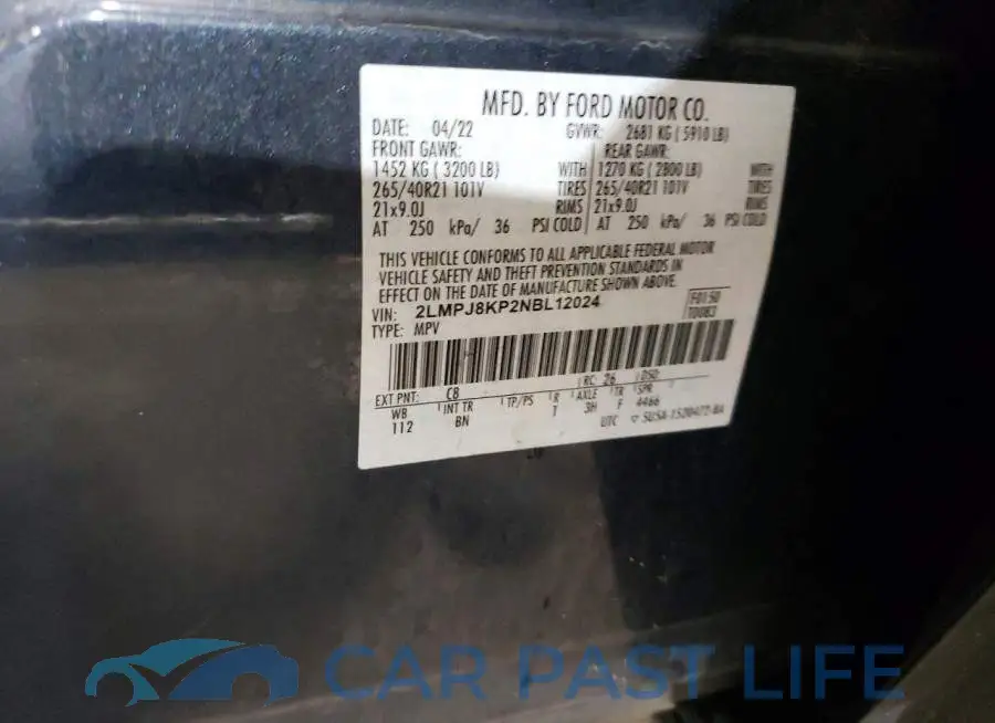 2LMPJ8KP2NBL12024# 13