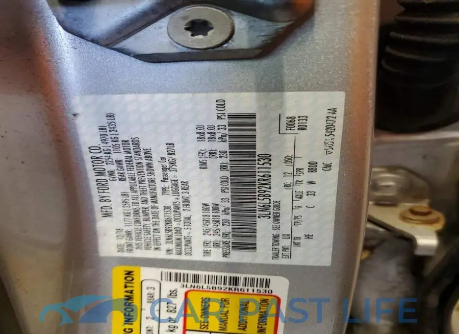 3LN6L5B92KR611530# 12