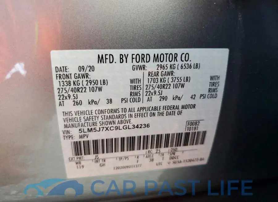 5LM5J7XC9LGL34236# 13
