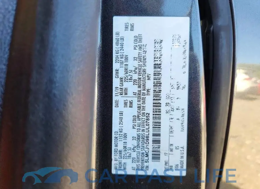 5LMCJ1D98LUL07852# 13