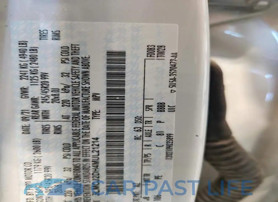 5LMCJ2DH4MUL21214# 13