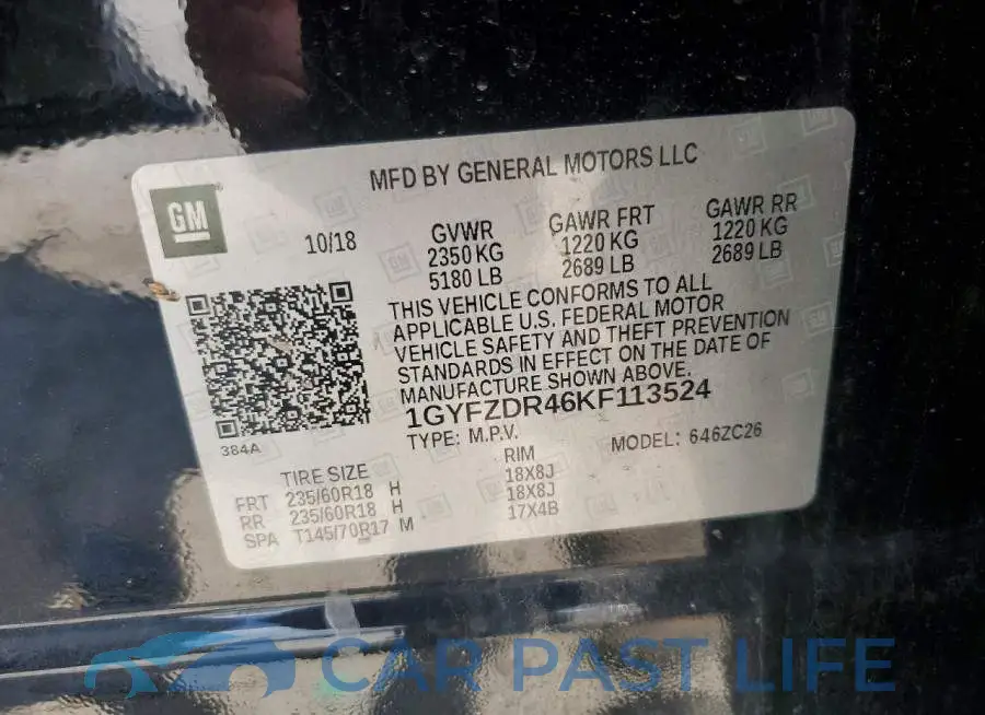 1GYFZDR46KF113524# 13