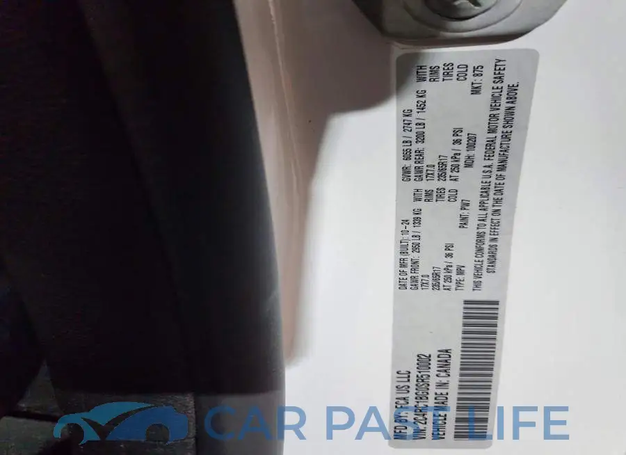 2C4RC1BG0SR510002# 13