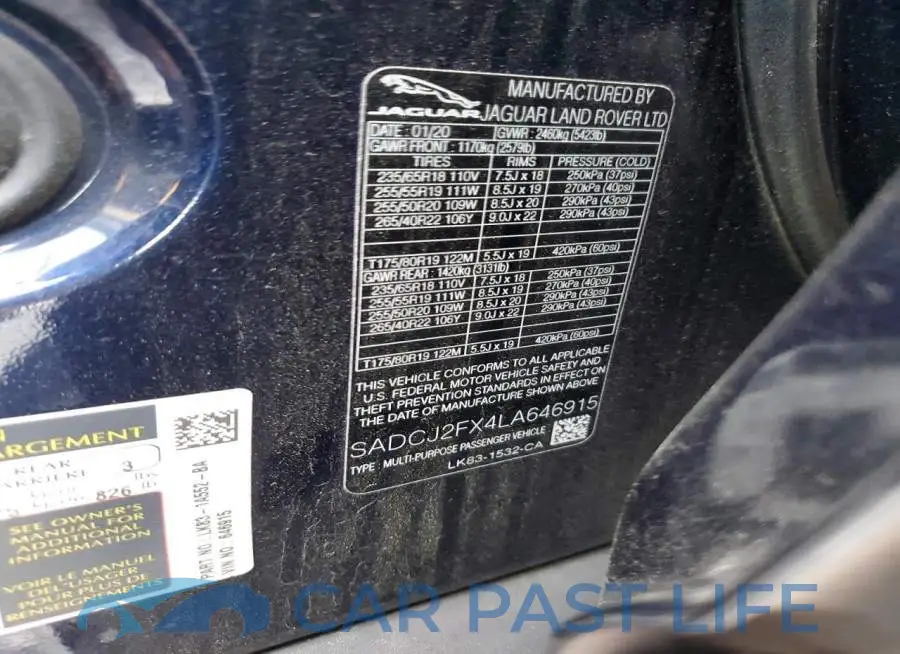 SADCJ2FX4LA646915# 12