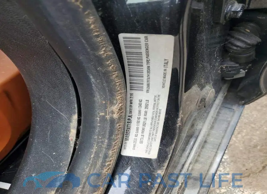 ZAM57RTA7H1203494# 12