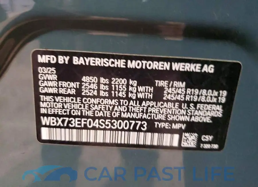 WBX73EF04S5300773# 14