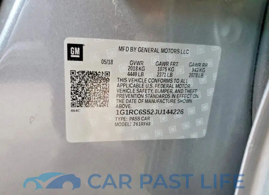 1G1RC6S52JU144226# 12