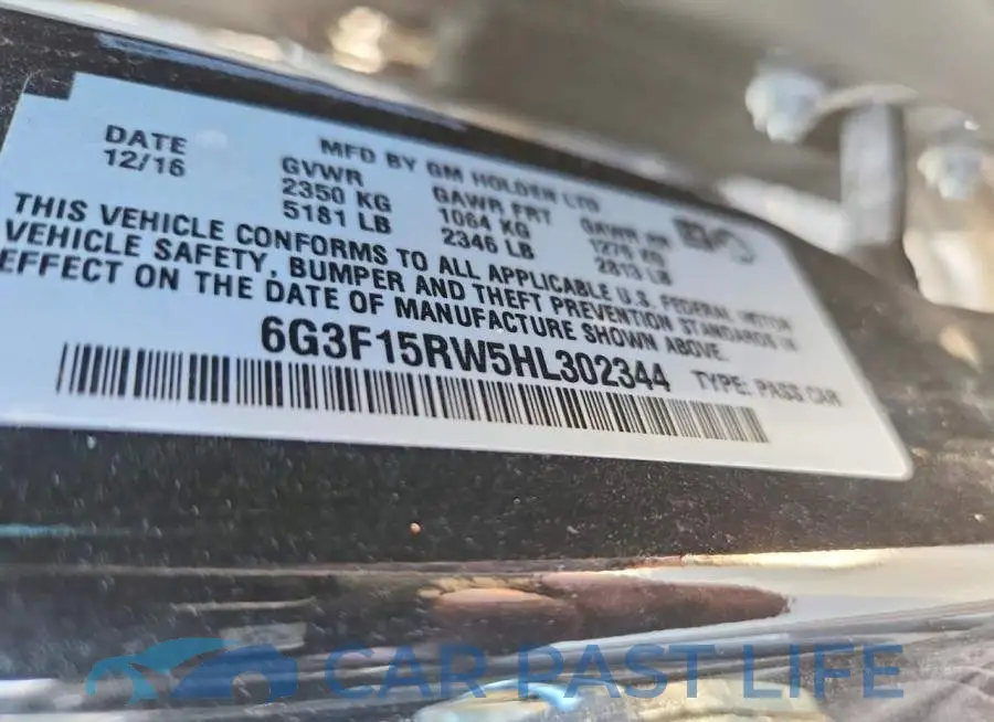 6G3F15RW5HL302344# 13