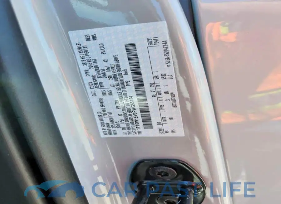 1FT6W1EV9PWG55154# 12