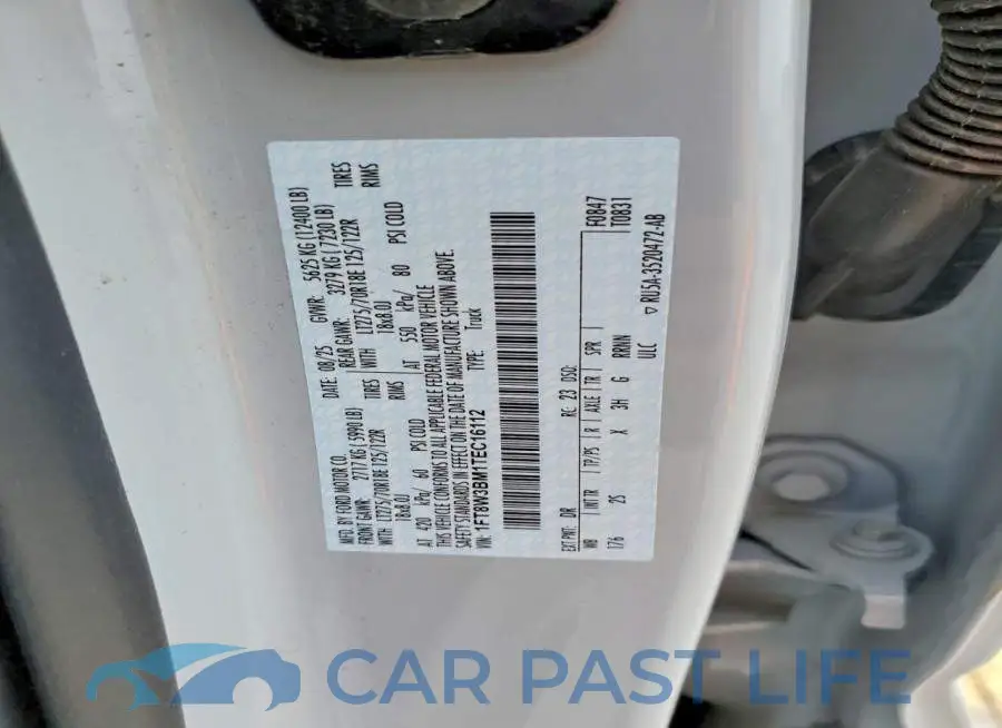 1FT8W3BM1TEC16112# 12