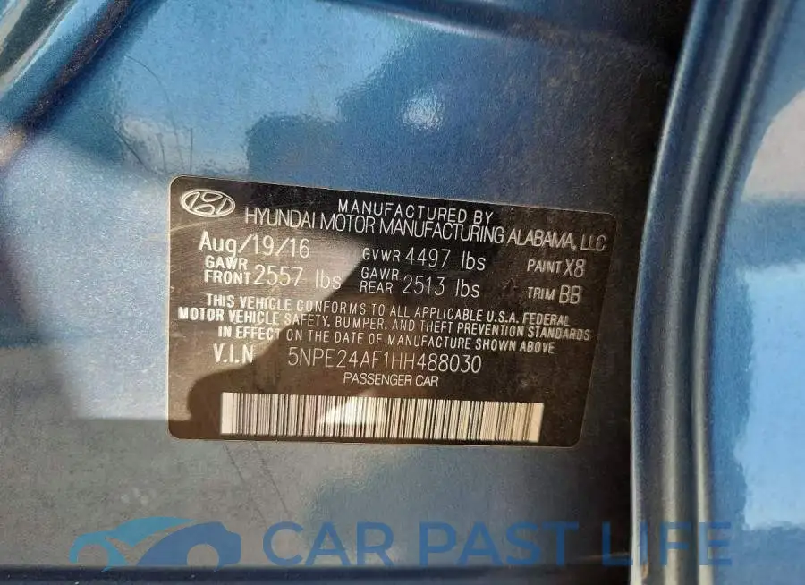 5NPE24AF1HH488030# 12