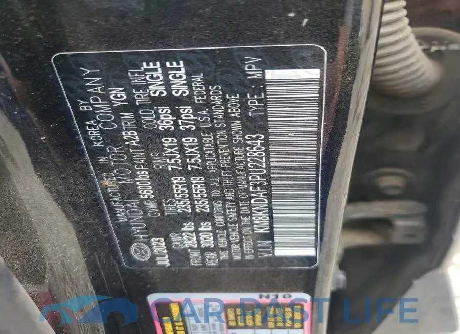 KM8KNDAF3PU228643# 14
