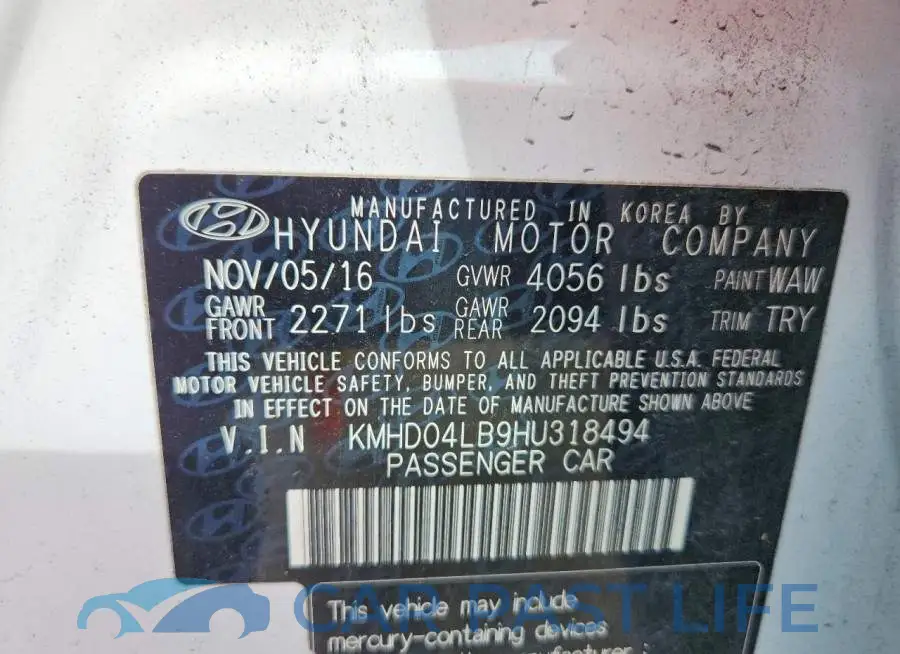 KMHD04LB9HU318494# 12