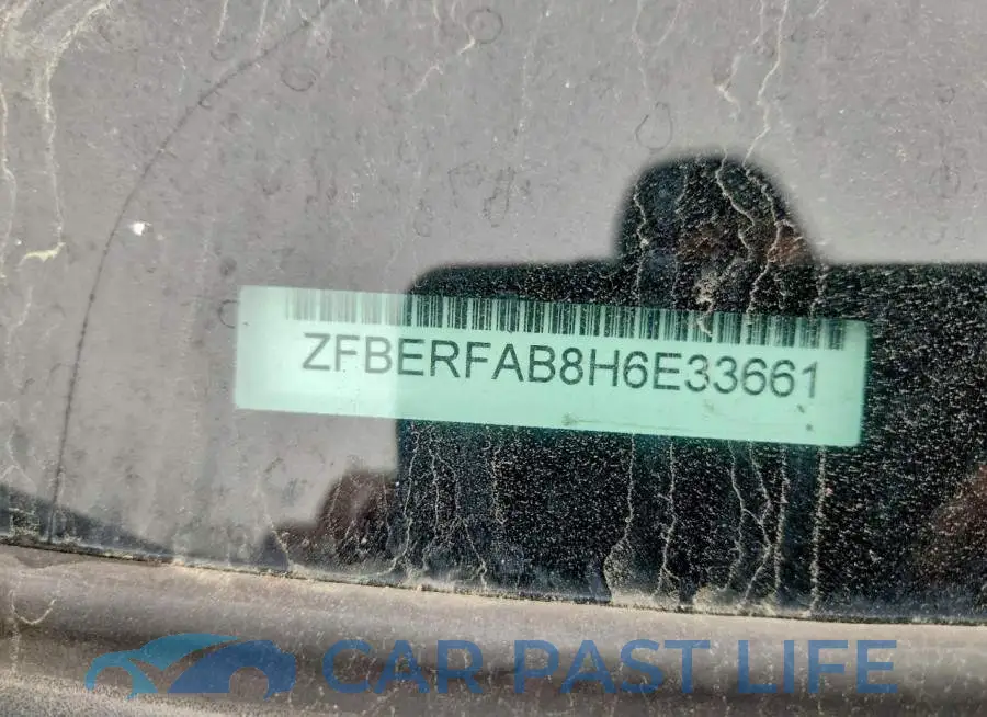 ZFBERFAB8H6E33661# 12