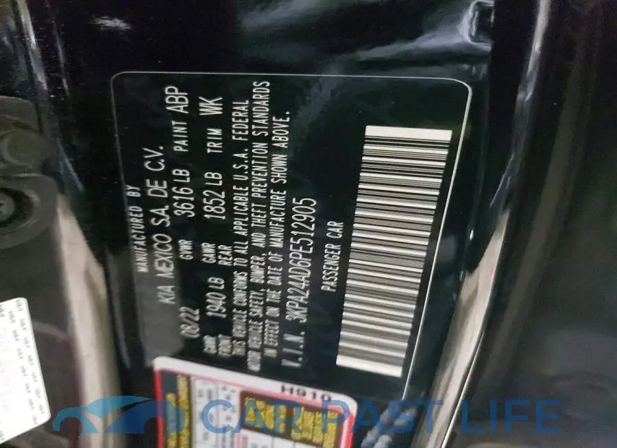 3KPA24AD6PE512905# 12