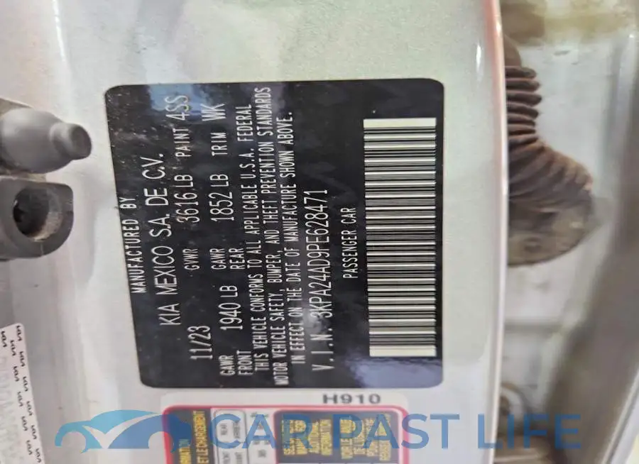 3KPA24AD9PE628471# 12