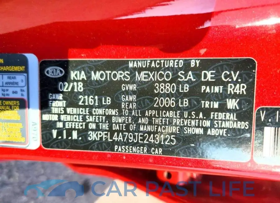 3KPFL4A79JE243125# 12