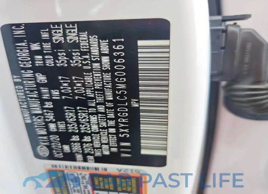 5XYRGDLC5MG006361# 14