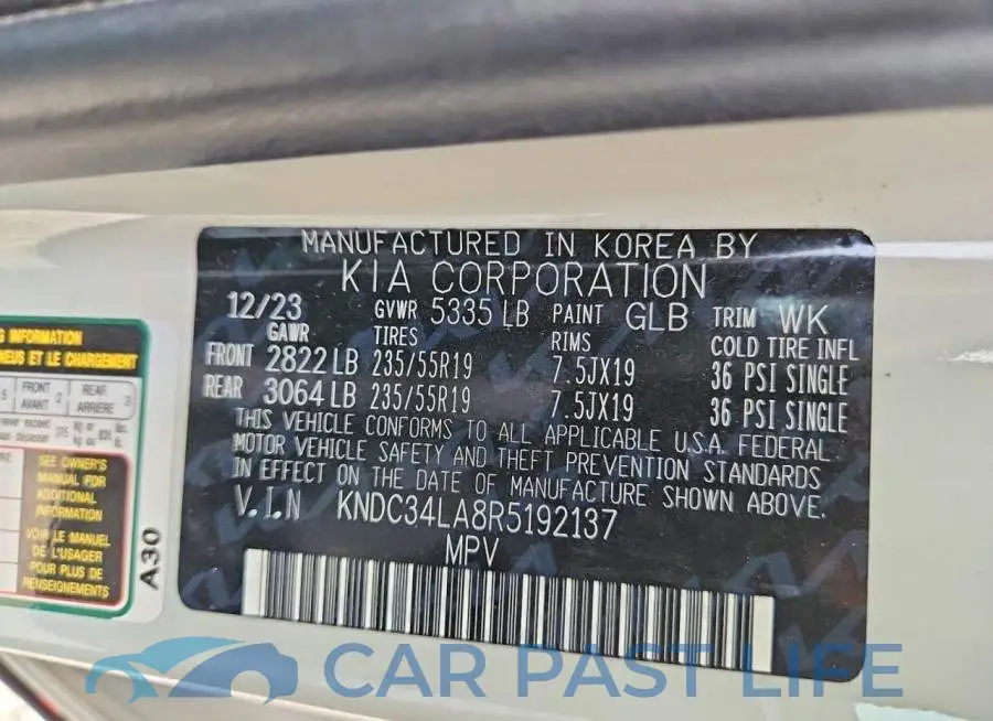 KNDC34LA8R5192137# 14