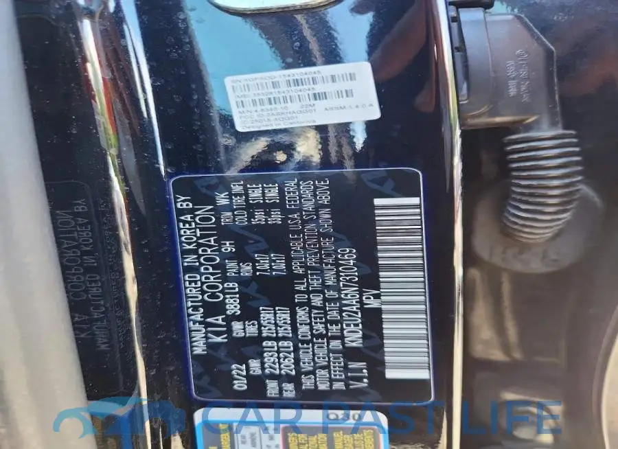 KNDEU2AA6N7310469# 14