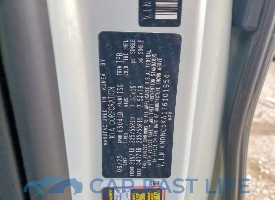 KNDNC5KA1T6101954# 13